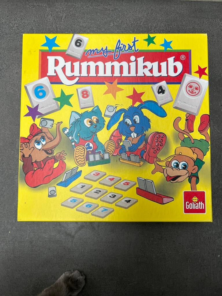 My First Rummikub - Leuk familiespel voor jonge spelers, Drie of vier spelers, Ophalen of Verzenden, Zo goed als nieuw