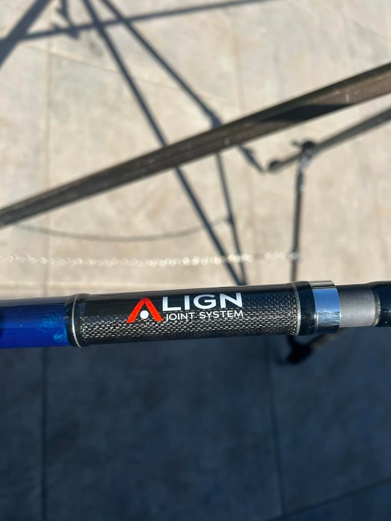 Penn Tidal hengel met Shimano Aero Technium 10000 molen, Ophalen of Verzenden, Gebruikt, Complete hengel