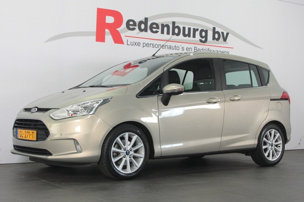 Ford B-MAX 1.0 EcoBoost Titanium - Camera / Navi / Bluetooth, Auto's, Ford, Voorwielaandrijving, 101 pk, Gebruikt, Origineel Nederlands
