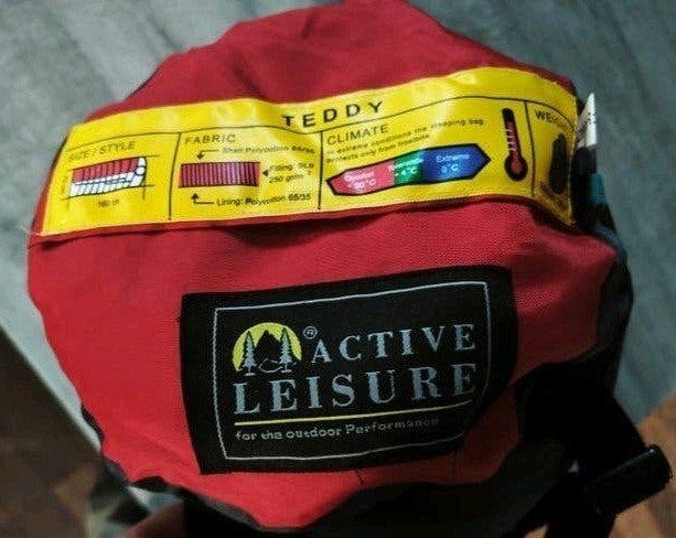 Twee Active Leisure Teddy slaapzakken, 160 cm, Ophalen of Verzenden, Gebruikt