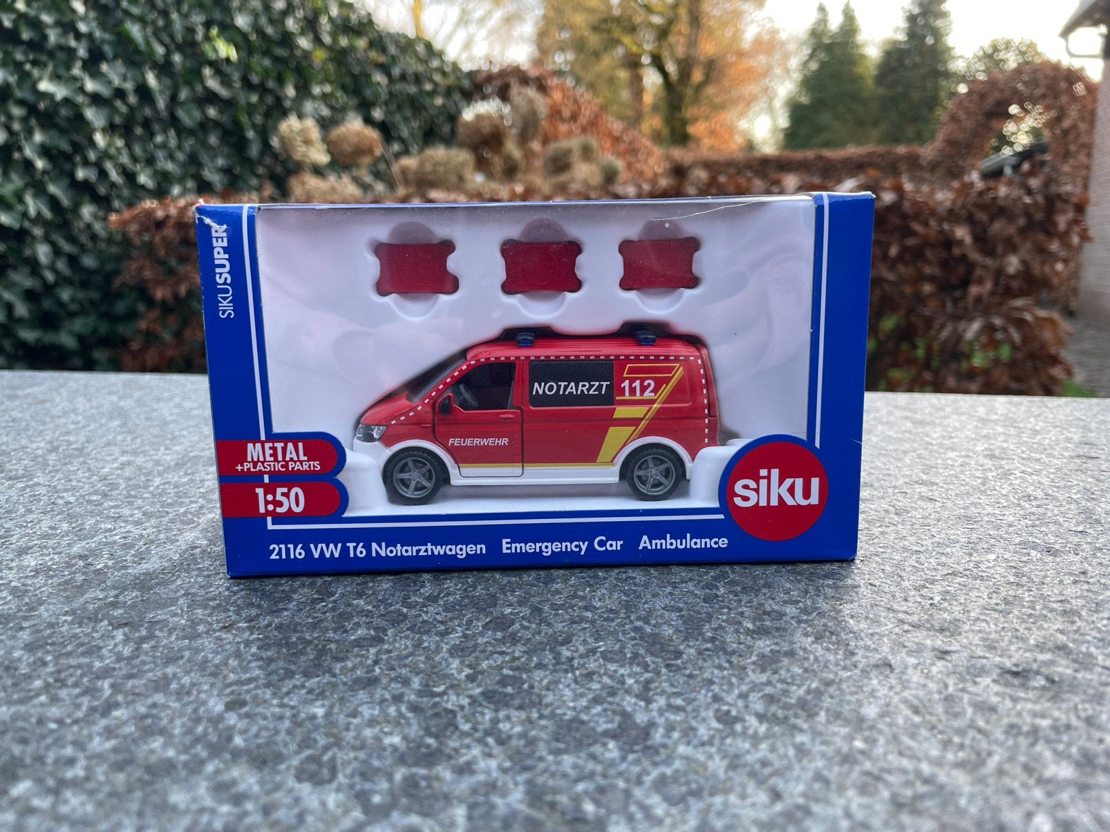 Siku 2116 - Volkswagen T6 brandweer, Ophalen of Verzenden, Nieuw, Auto, SIKU