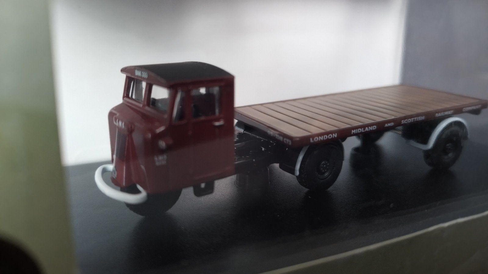 mechanical Horse Flatbed Trailer 1:76 Oxford Diecast Pol, Verzenden, ., Nieuw, .