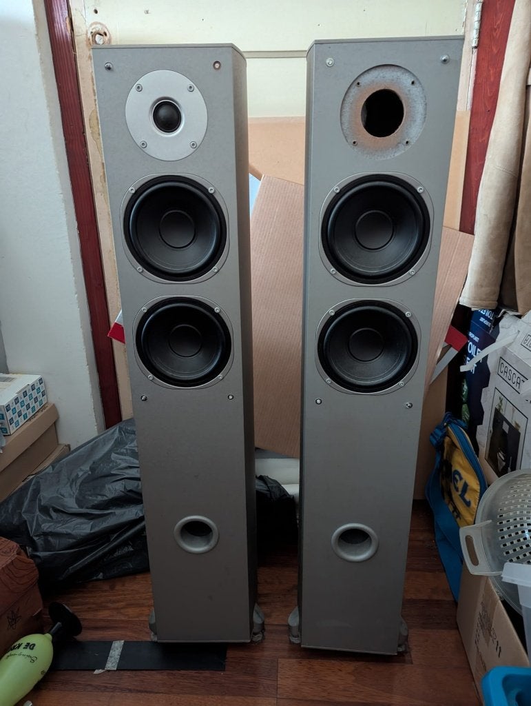 Speakers Lifetec LT 40701, Gebruikt, 120 watt of meer, Front, Rear of Stereo speakers, Ophalen