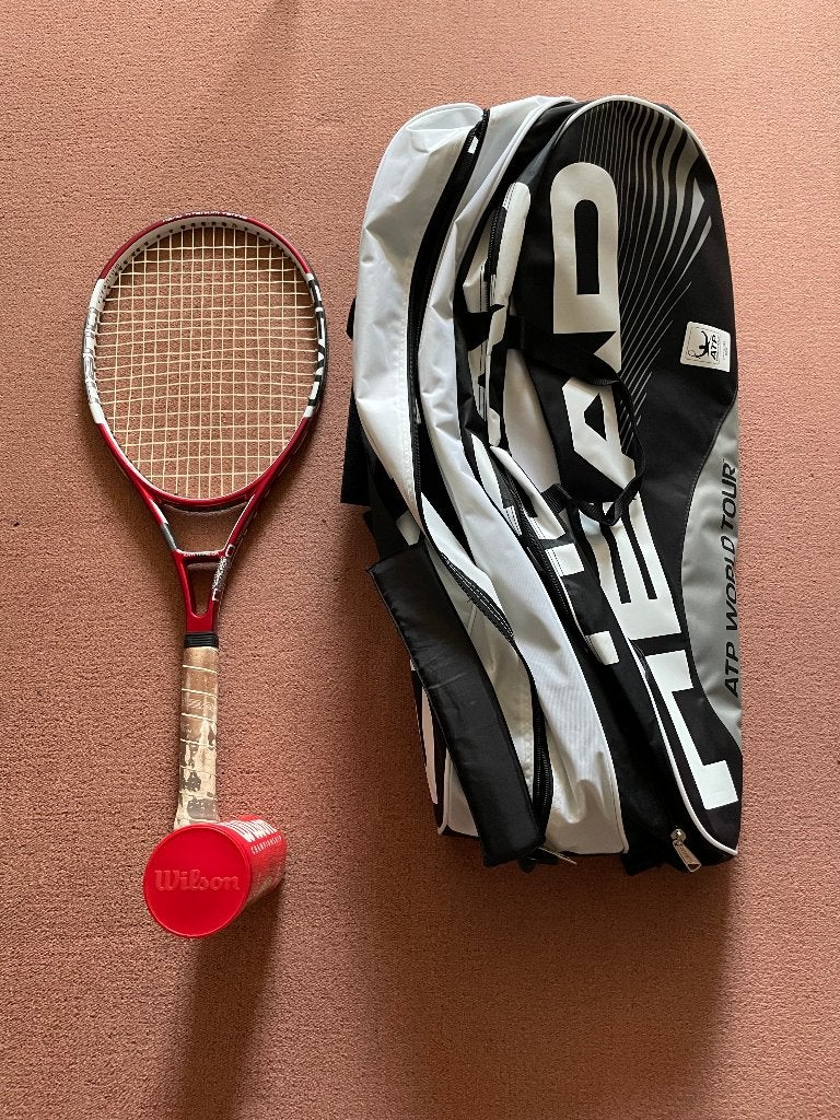 Tennisracket Head Titanium Nano Ti.heat grip L2, Sport en Fitness, Tennis, L2, Ophalen of Verzenden, Zo goed als nieuw, Head