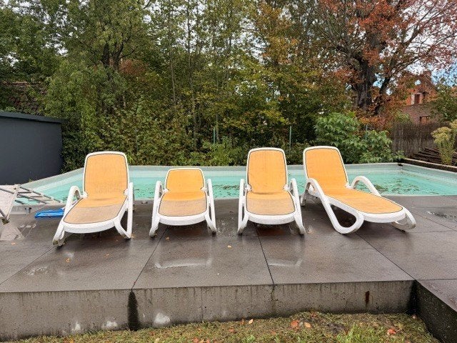 ligstoelen, Ophalen, Gebruikt, Kunststof