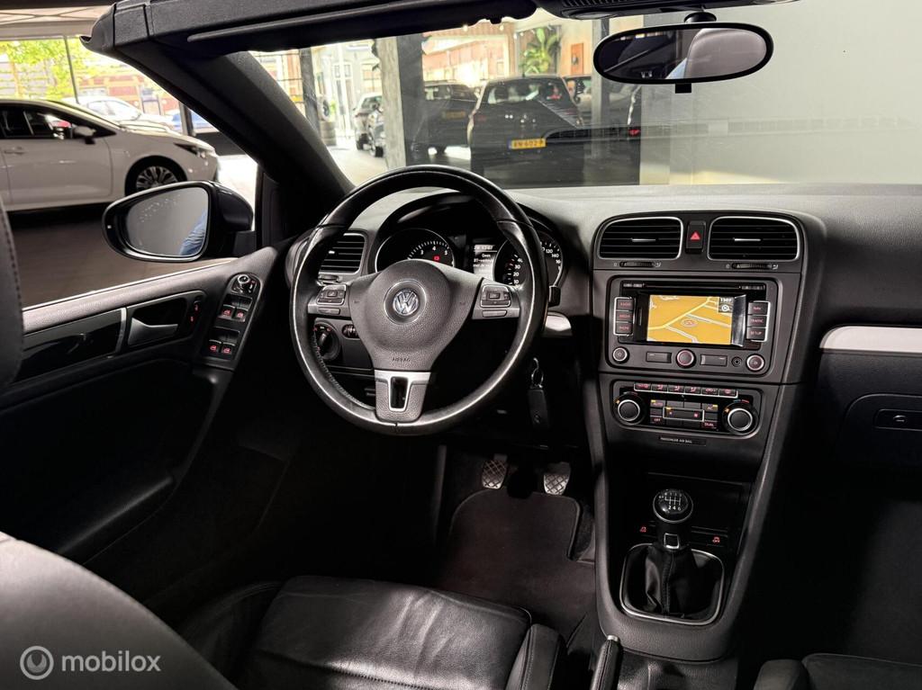 Volkswagen Golf Cabrio 1.2 TSI Highline | LEDER | CRUISE |NL, Auto's, Voorwielaandrijving, Euro 5, 4 cilinders, Cabriolet
