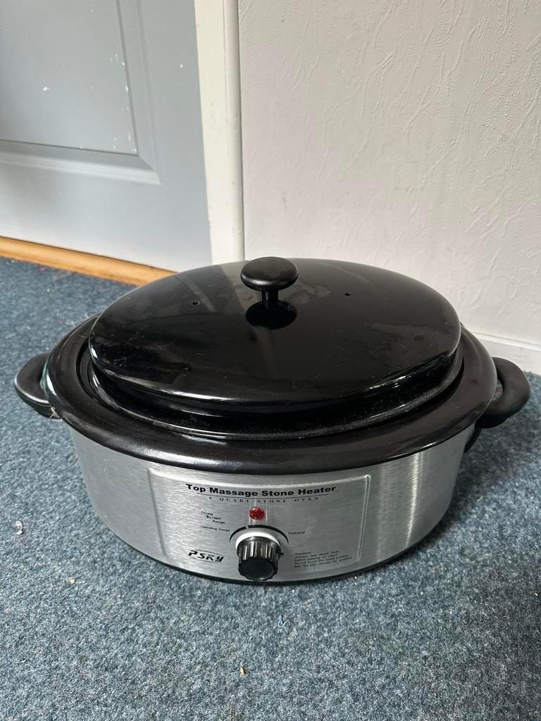 Top massage stone heater, Sport en Fitness, Massageproducten, Ophalen, Zo goed als nieuw, Hotstone