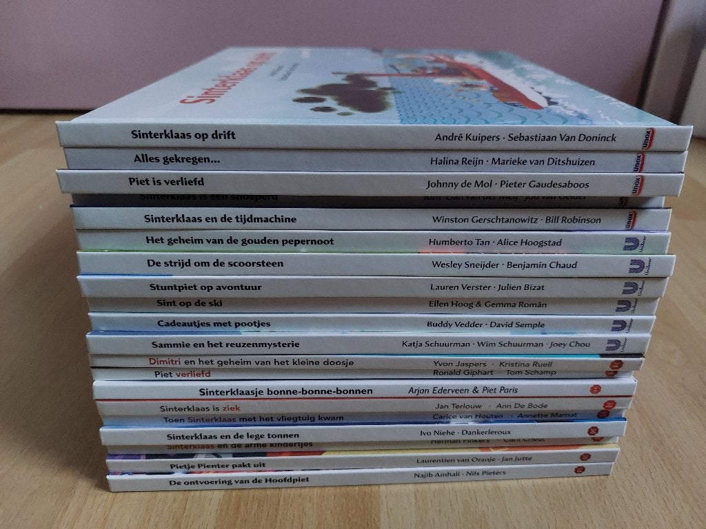 20 Sinterklaas voorleesboeken, Diversen, Ophalen of Verzenden, Zo goed als nieuw