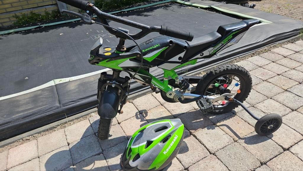 Kawasaki fiets, Fietsen en Brommers, Fietsen | Crossfietsen en BMX, Ophalen, Gebruikt, Staal, 24 inch of meer