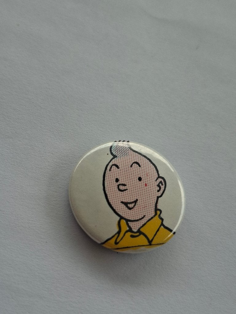 Oude Button kuifje, Ophalen of Verzenden, Zo goed als nieuw, Overige onderwerpen