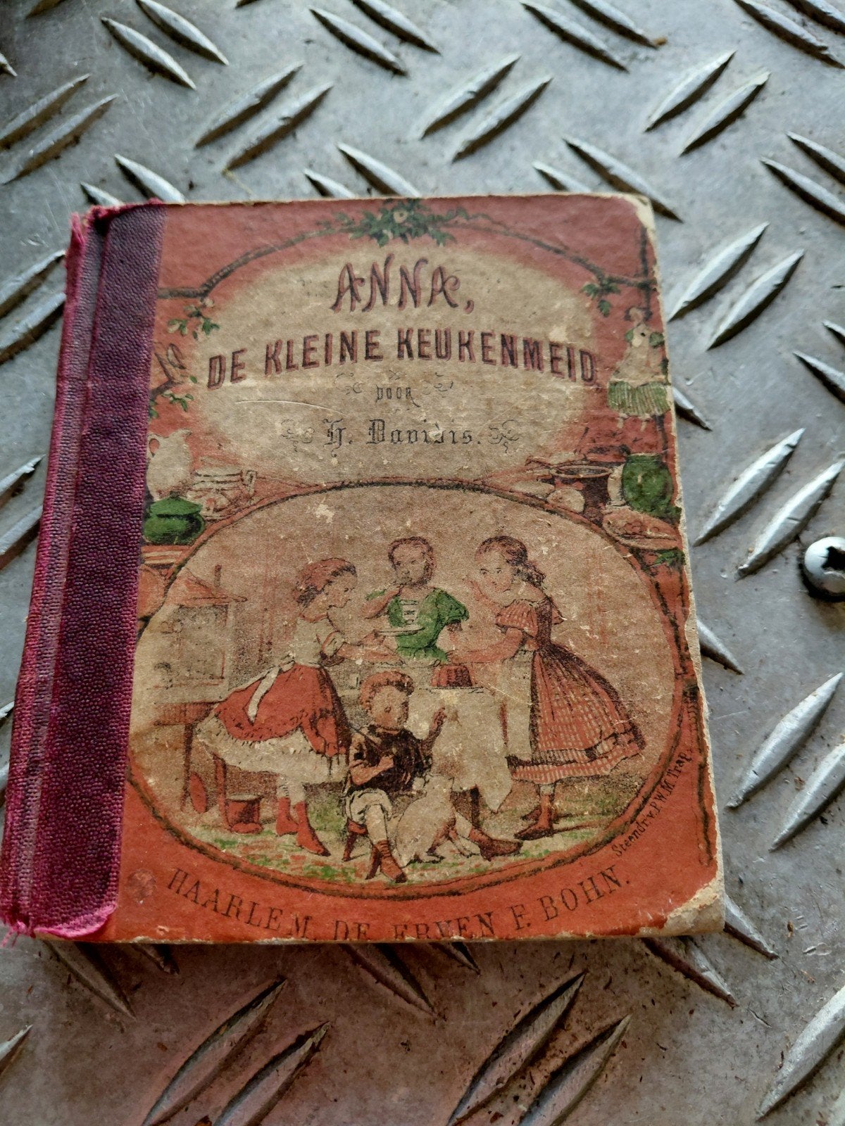anna de kleine keukenmeid 1880 zeldzaam henriette davids, Ophalen of Verzenden, Henriette davids