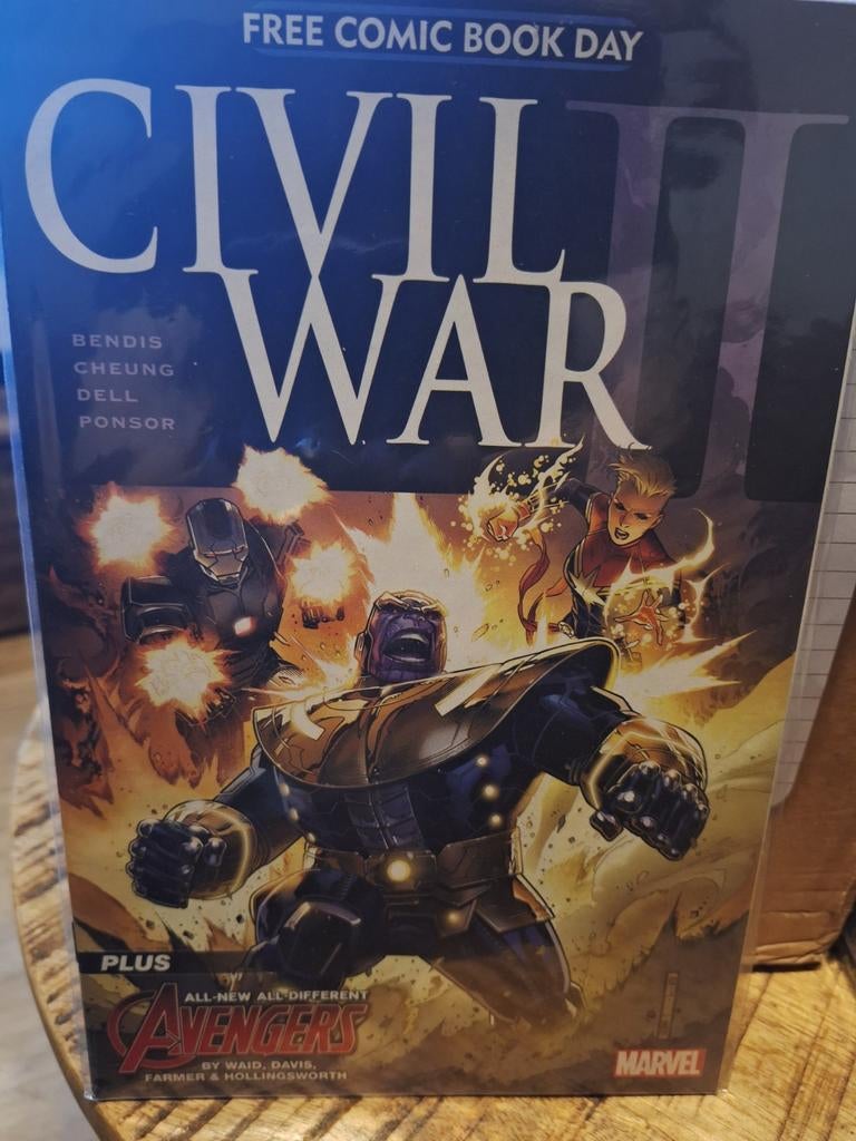 Marvel Civil War II - Free Comic Book Day Editie, Boeken, Strips | Comics, Eén comic, Amerika, Ophalen of Verzenden, Zo goed als nieuw
