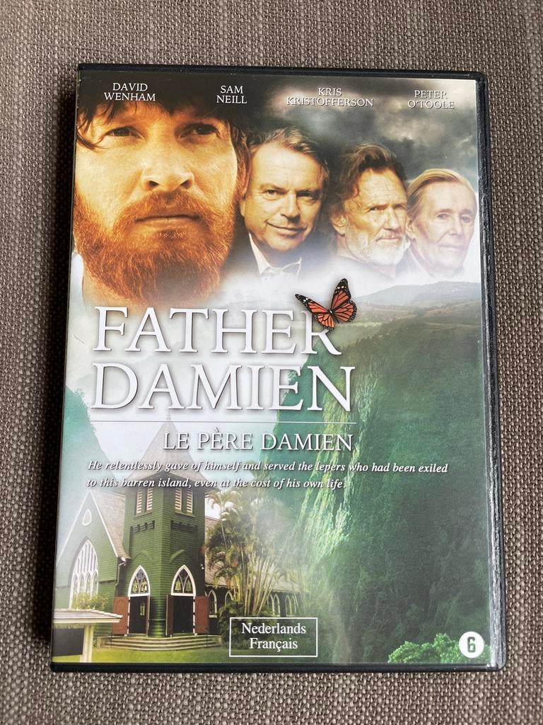 Father Damien - Le Père Damien dvd (Historisch Drama), Vanaf 6 jaar, Ophalen of Verzenden, Zo goed als nieuw, Historisch of Kostuumdrama
