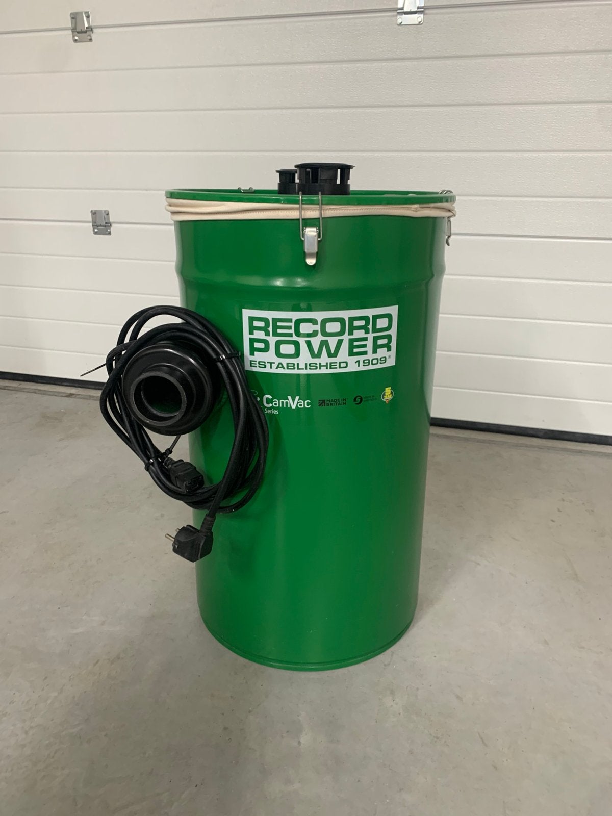 Record Power CGV336-4 CamVac Stofafzuiging 2000W, Ophalen, Zo goed als nieuw, Afzuiger