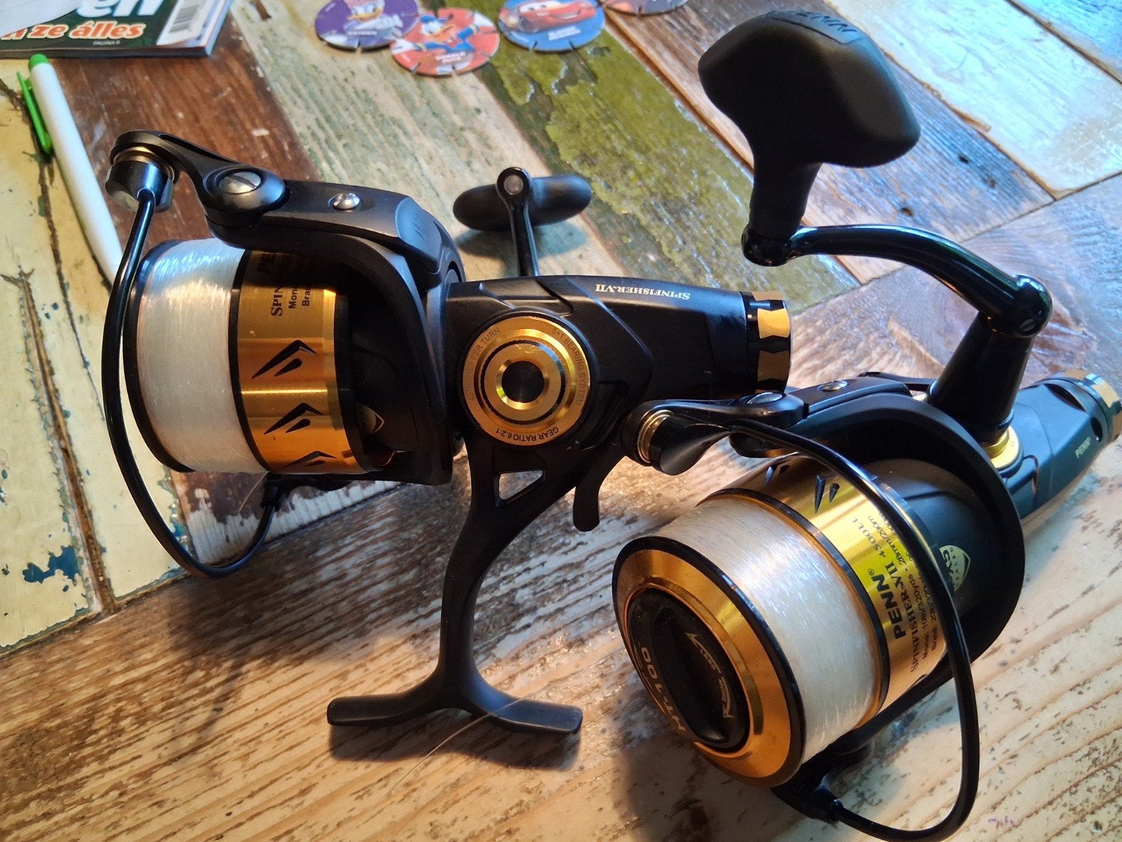 2 stuks Spinfisher VII Live Liner 4500
Spinfisher VII Live L, Ophalen of Verzenden, Nieuw, Molen