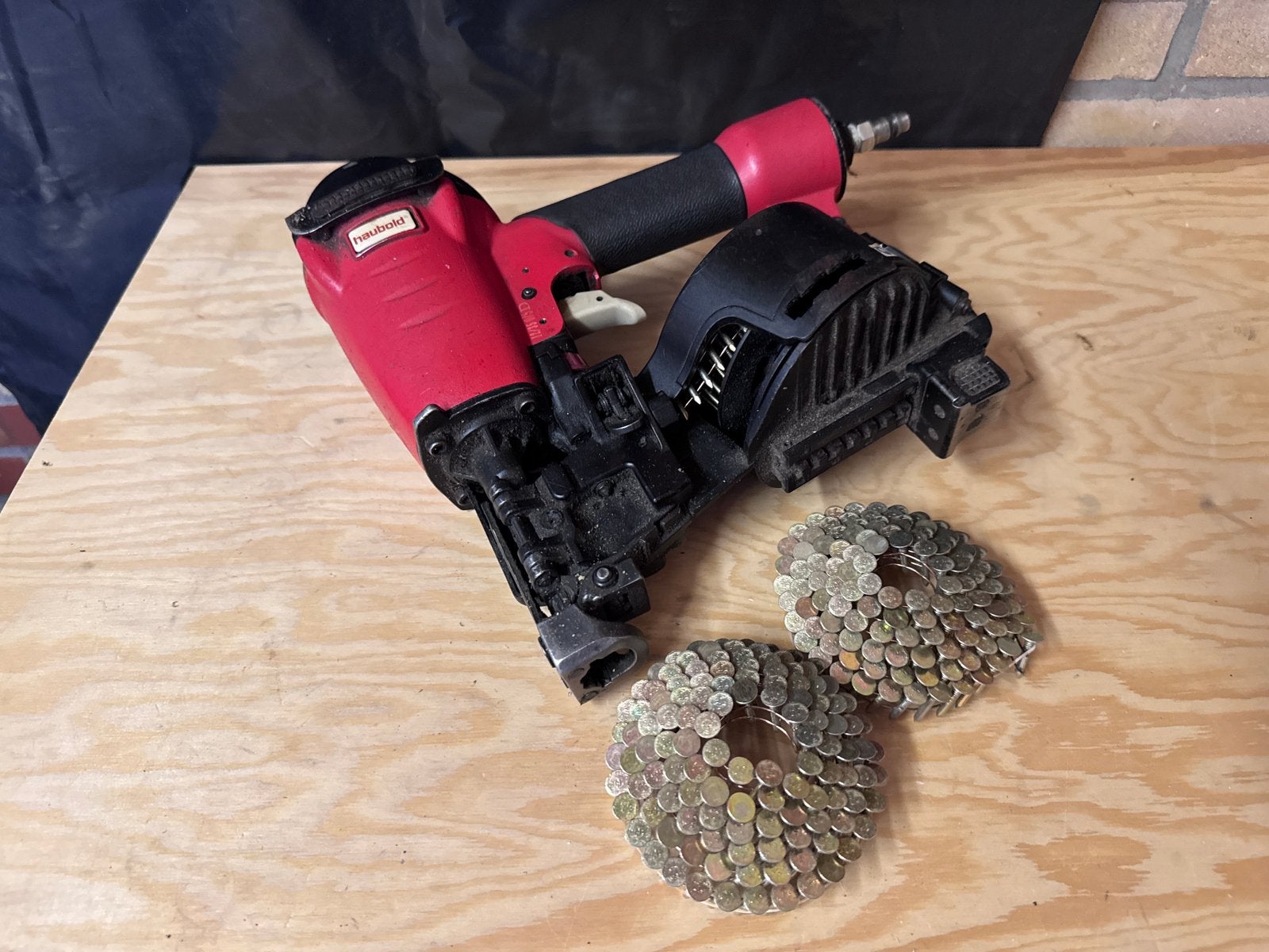 Haubolt pneumatisch nagelpistool RN90, Ophalen of Verzenden, Zo goed als nieuw
