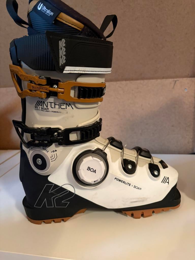 Skischoenen, K2 Anthem 95 met BOA, maat 36/37 (23,5), Overige merken, 160 tot 180 cm, Schoenen, Ophalen of Verzenden