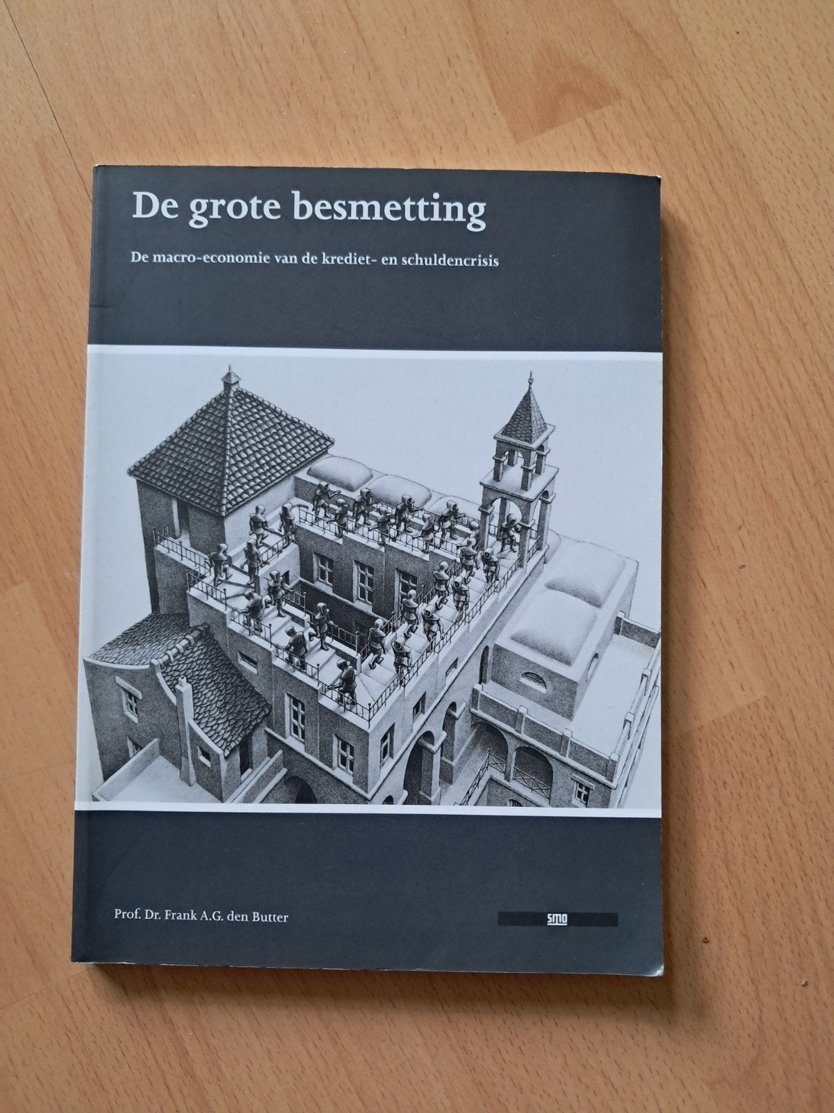 De Grote Besmetting - Macro-economie Krediet-  Schuldencris, Ophalen of Verzenden, Zo goed als nieuw, Economie en Marketing, Prof. Dr. Frank A.G. den Butter