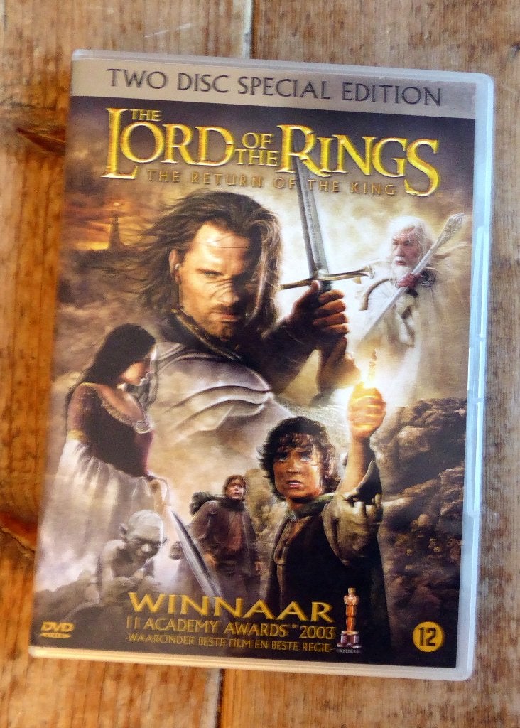 DVD Lord of the Rings The return of the king, Ophalen of Verzenden, Zo goed als nieuw, Overige typen