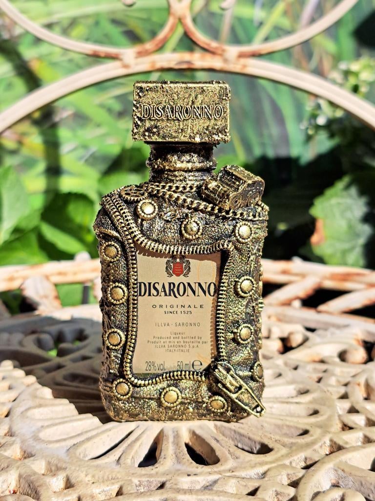 Steampunk fantasy Amaretto flesje, Ophalen of Verzenden