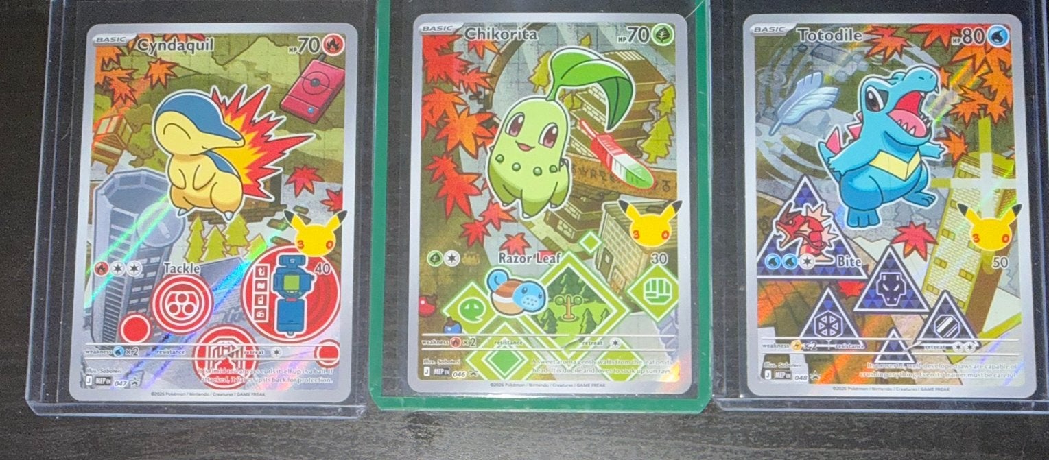 Pokemon First Partner Gen 2, Ophalen of Verzenden, Nieuw, Meerdere kaarten