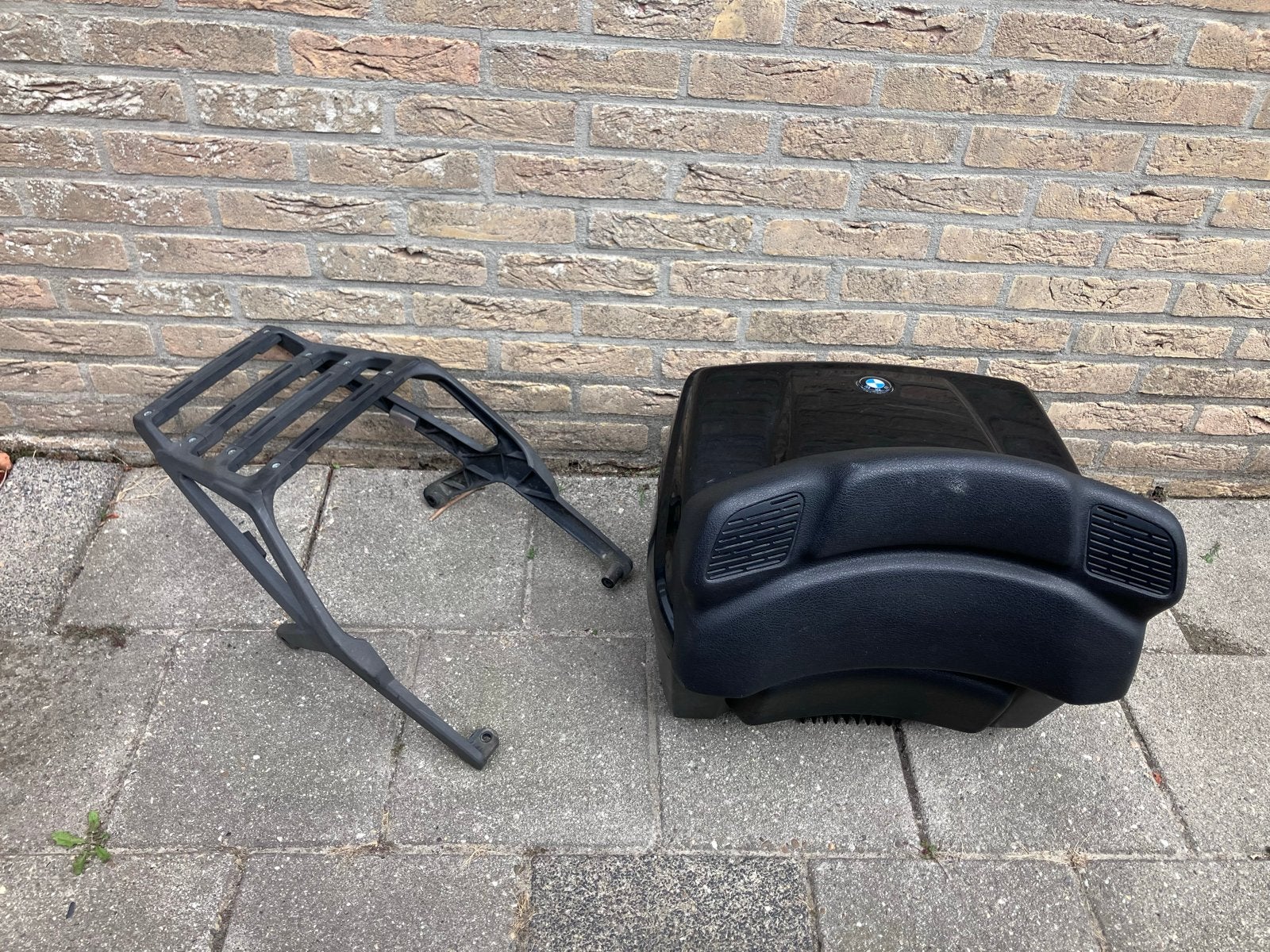 BMW K1100/K100/K75 Topkoffer en Topkofferdrager, Ophalen of Verzenden, Gebruikt