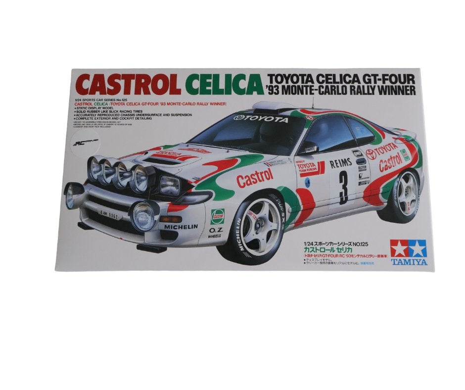 Tamiya 24125 1/24 Toyota Celica '93 Monte-Carlo