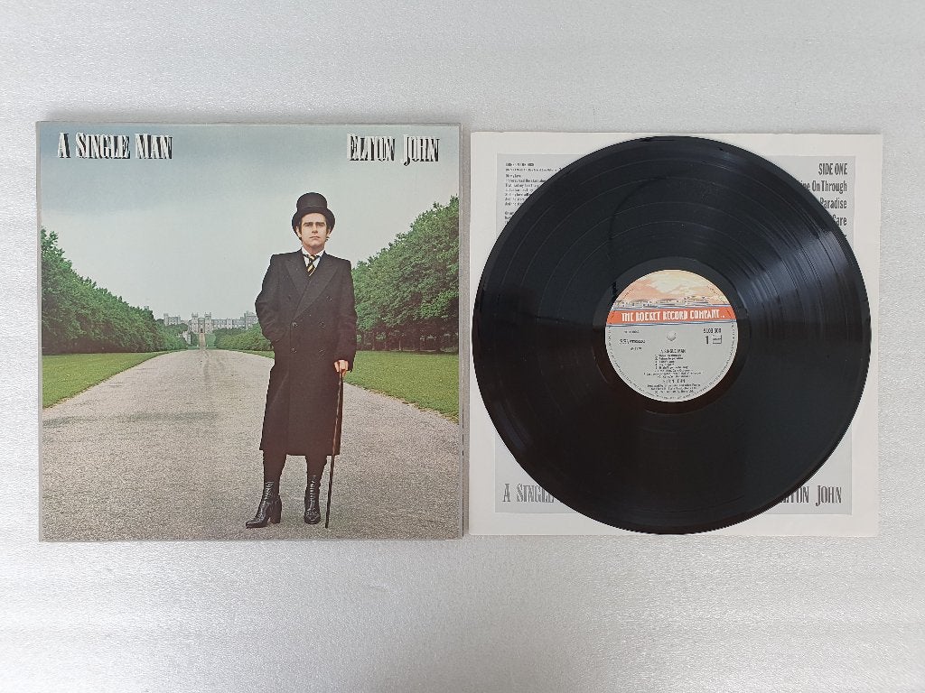 LP Elton John - A Single Man, Ophalen of Verzenden, Gebruikt, LP