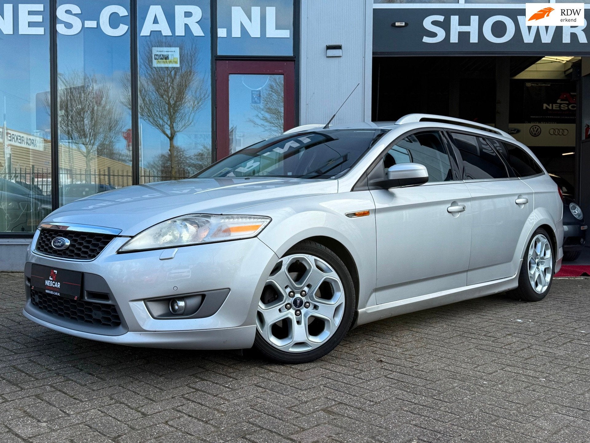 Ford Mondeo Wagon 2.0 EcoBoost Titanium! Memory! Keyless! Xe, Gebruikt, 4 cilinders, Mondeo, Leder en Stof