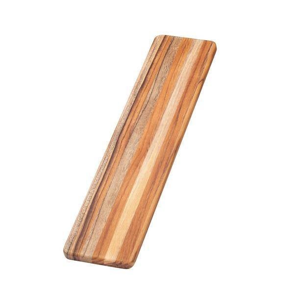 Nieuw | Teakhouten snijplank, Serveerplank - 56x13cm, Hout, Snij-/serveerplank, Nieuw, Ophalen of Verzenden