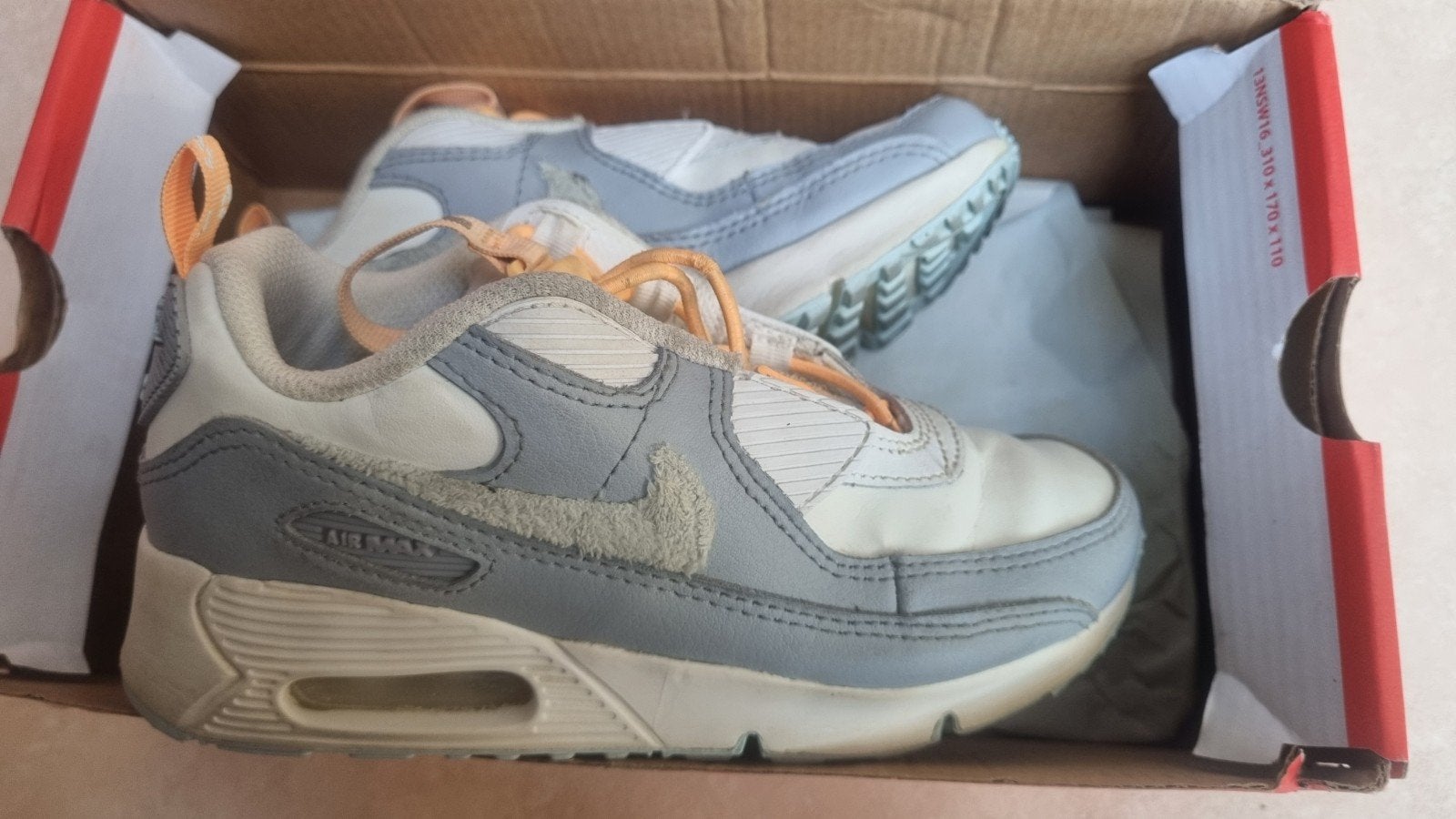 Nike Air Max 90 - Maat 31.5, Verzenden, Zo goed als nieuw, Nike, Jongen of Meisje