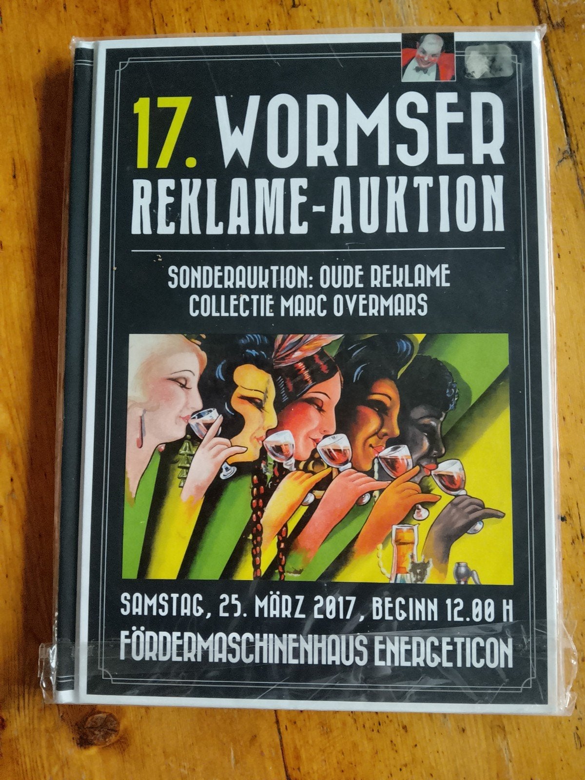 17e Wormser Reclame-Auktion Catalogus - Oude Reclame, Boeken, Catalogussen en Folders, Nieuw, Catalogus, Wormser Reklame-Auktion