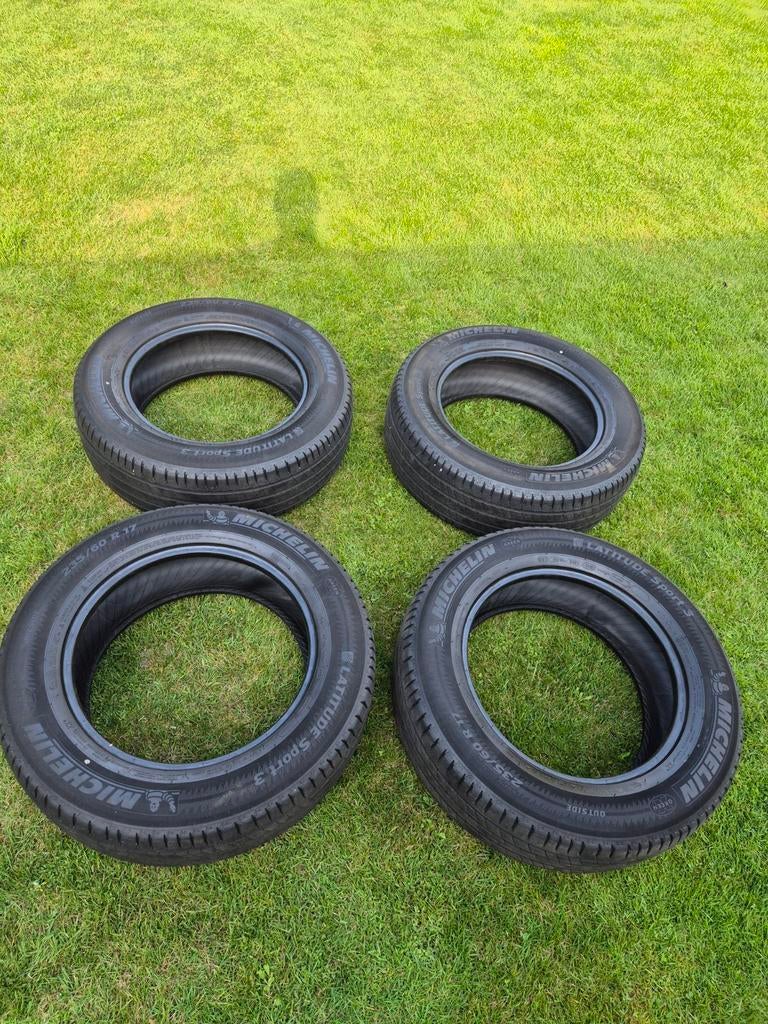4 Michelin Latitude Sport 3 Zomerbanden 235/60 R17, Auto-onderdelen, Banden en Velgen, Ophalen, Gebruikt, 17 inch, 235 mm