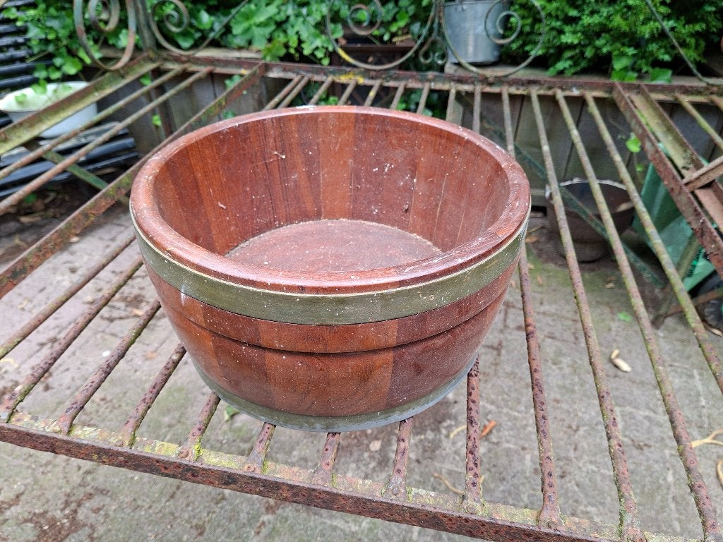 kaasvaatje  houten vat   36 cm, Ophalen of Verzenden