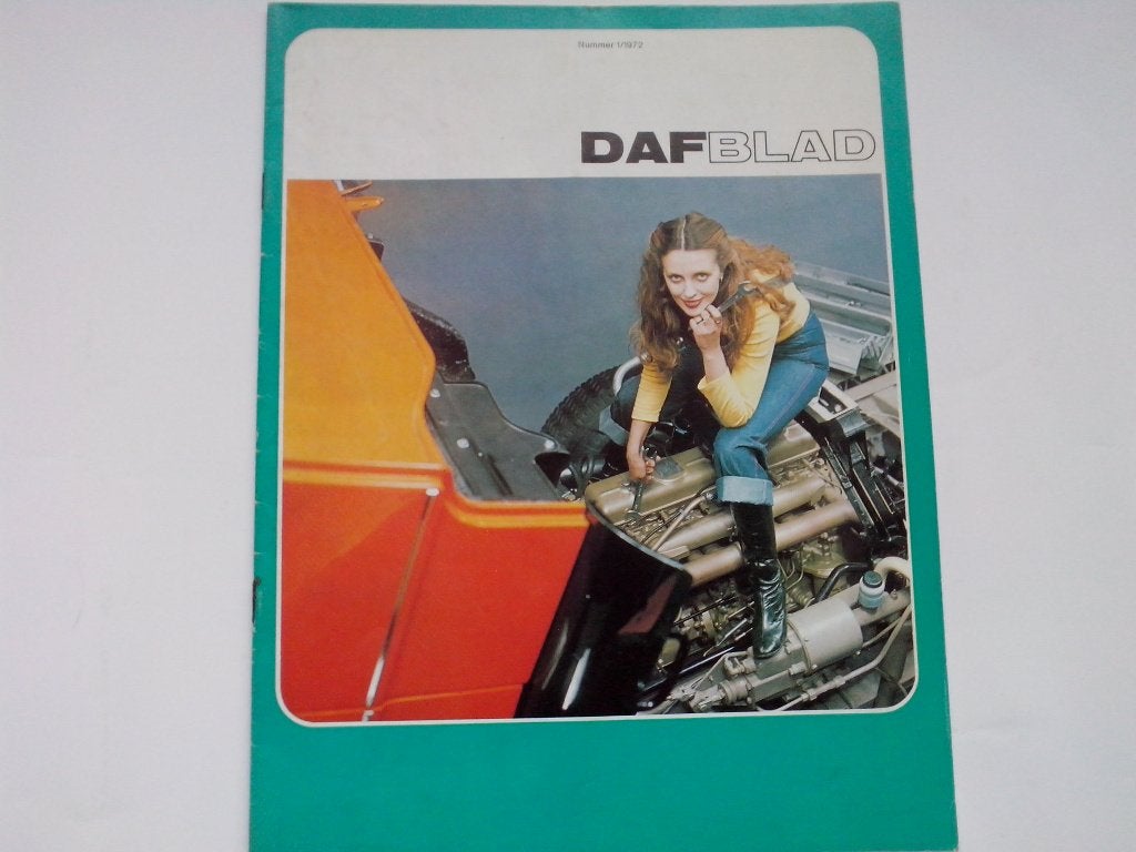 DAF Blad 1972 1 - 1200 1400 2600 kipperoplegger 6x6 AVES, Ophalen of Verzenden, Zo goed als nieuw, Overige merken