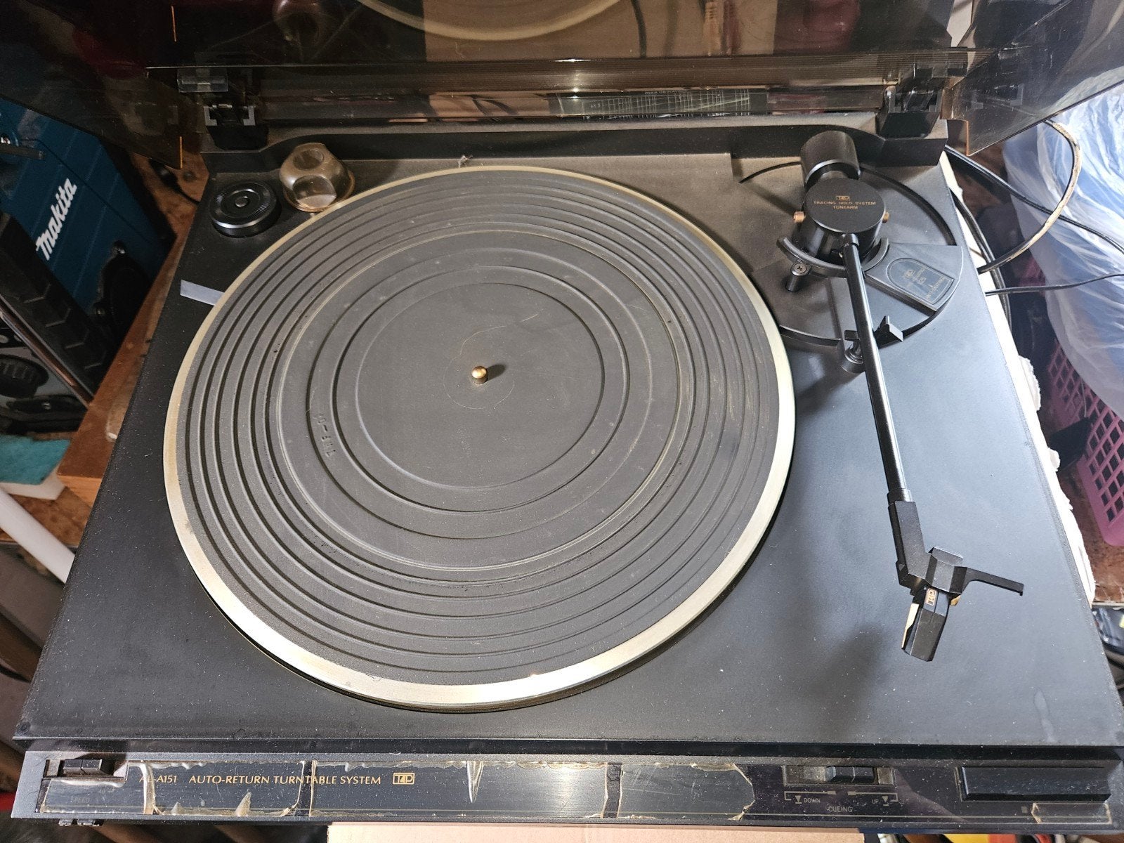 JVC Platenspeler - Diverse LPs, Gebruikt, Automatisch, Platenspeler, Ophalen