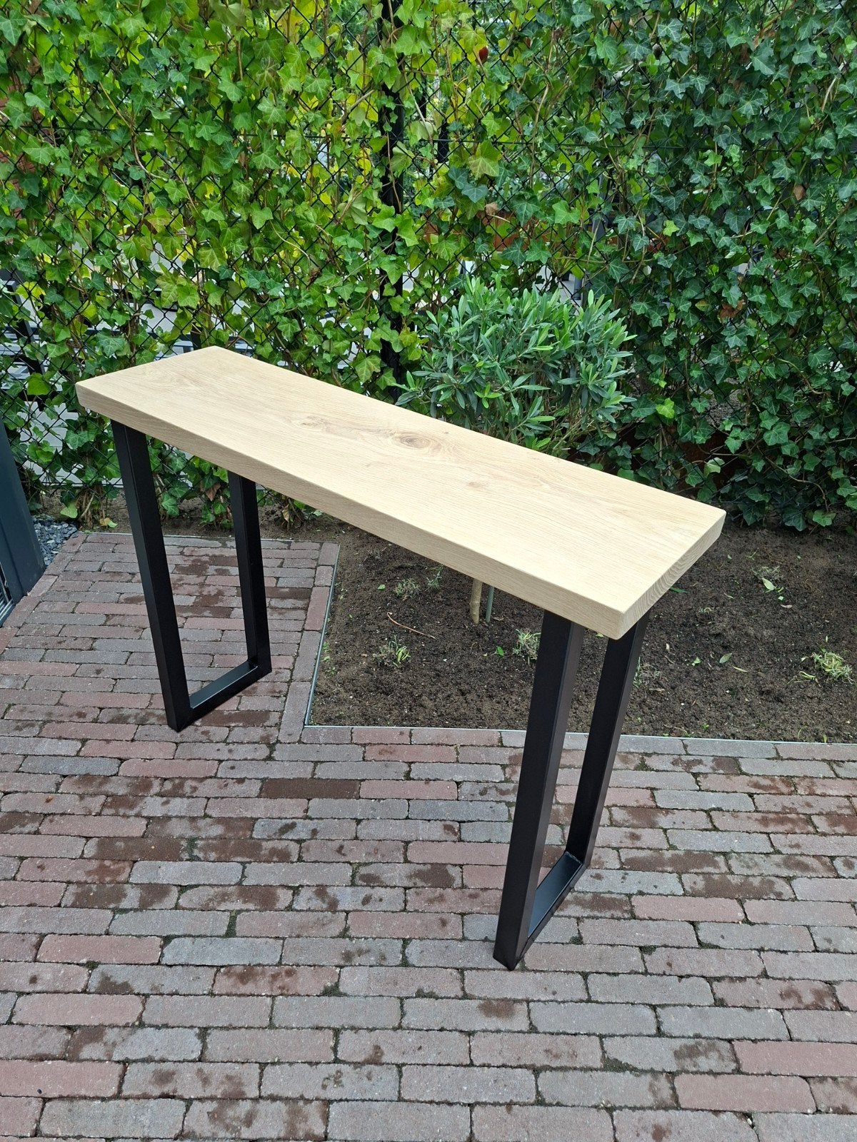 te koop nieuwe industriele massief eikenhouten sidetable