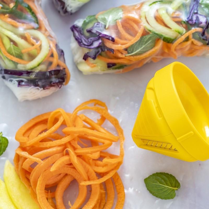 Tupperware Handy Tagliatellesnijder Uitbreiding Nieuw, Huis en Inrichting, Keuken | Tupperware, Ophalen of Verzenden, Nieuw, Geel