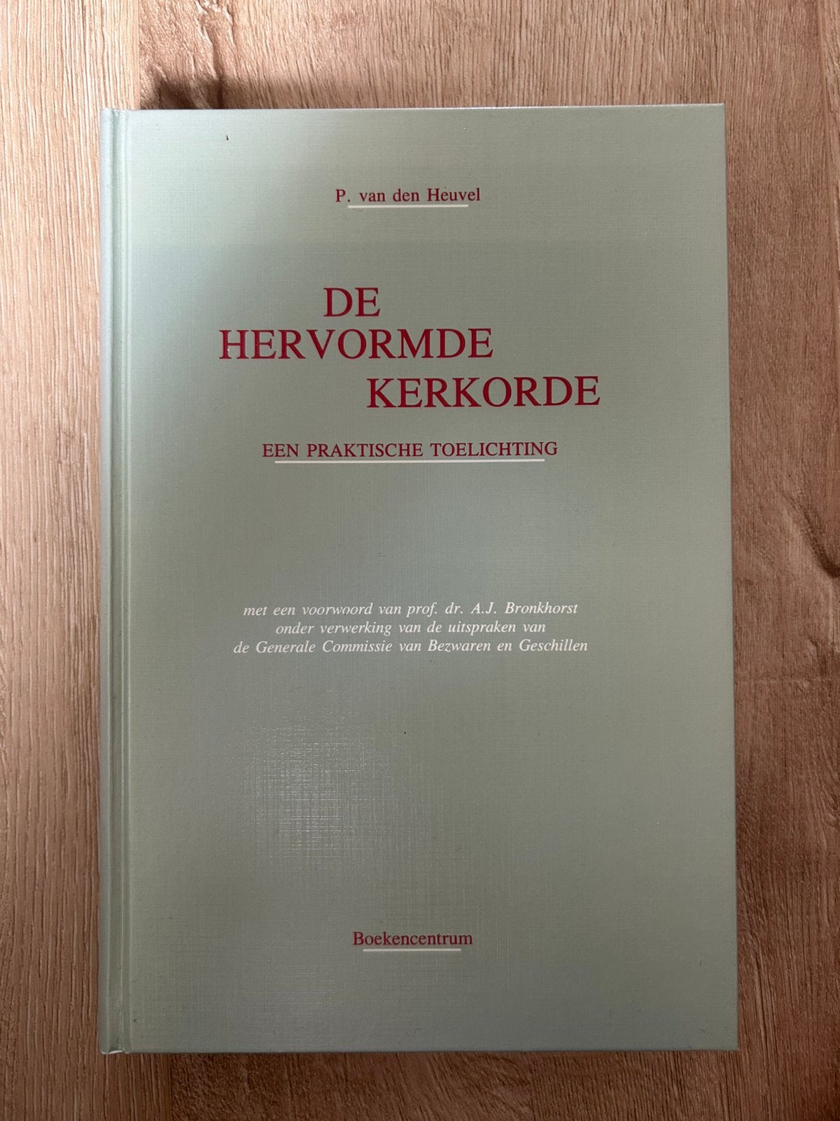 De Hervormde Kerkorde - P. van den Heuvel, Ophalen of Verzenden, Gelezen