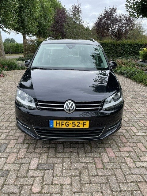 Volkswagen Sharan 1.4 TSI Highline 150pk BM 6-DSG 2019 Zwart, Auto's, Voorwielaandrijving, 1800 kg, Euro 6, 4 cilinders
