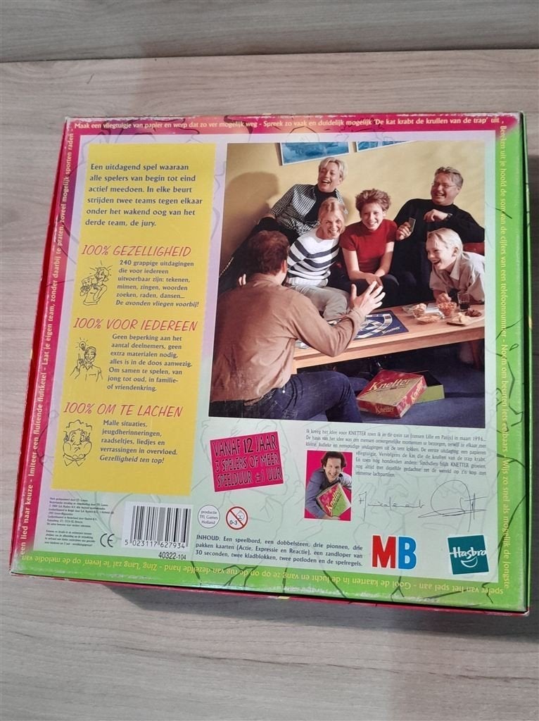 Knetter een te gek spel - s5445, Hobby en Vrije tijd, Gezelschapsspellen | Bordspellen, Verzenden, Zo goed als nieuw