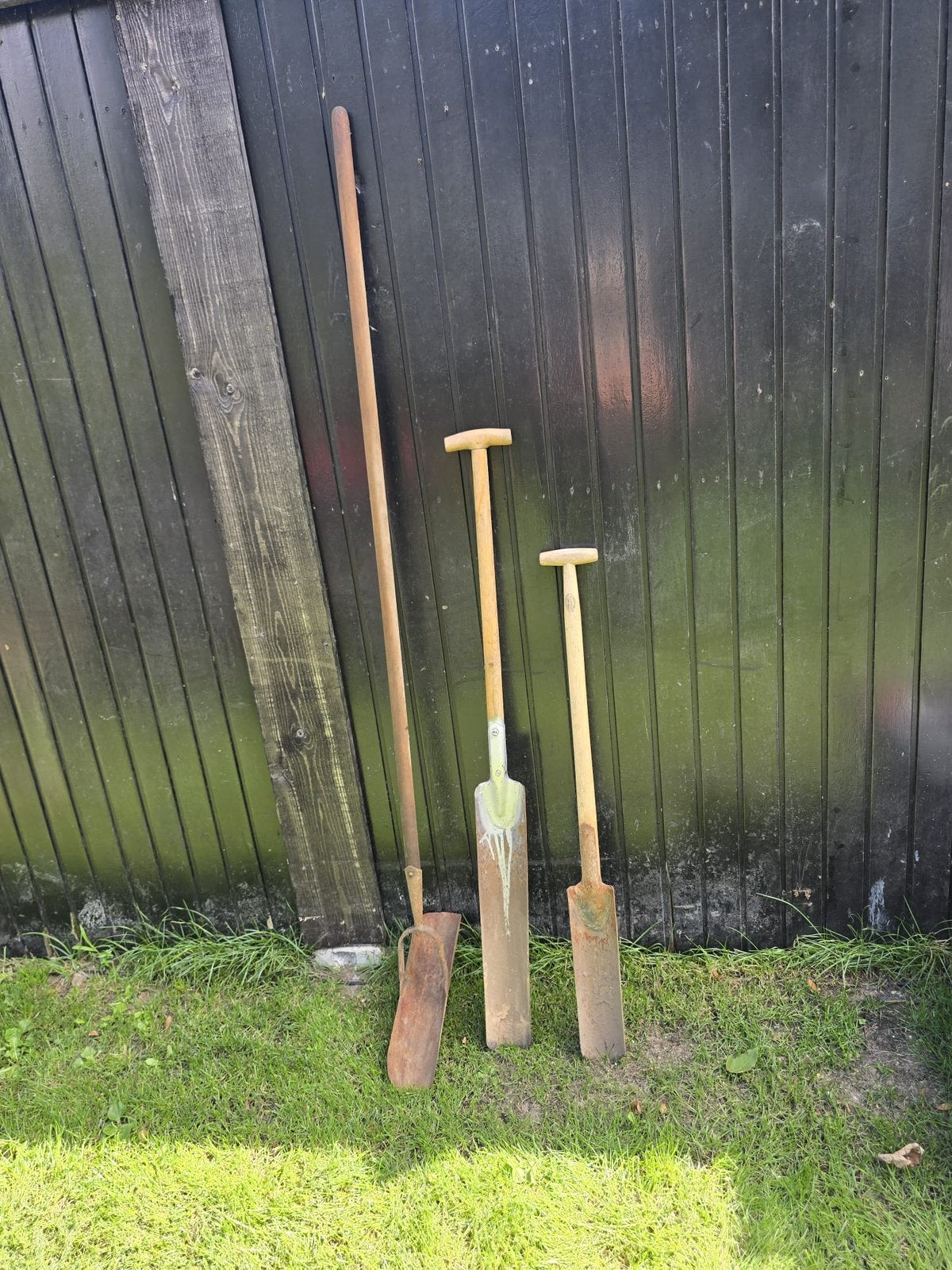 Drainage scheppen sleuven graven drainageschep, Ophalen, Gebruikt