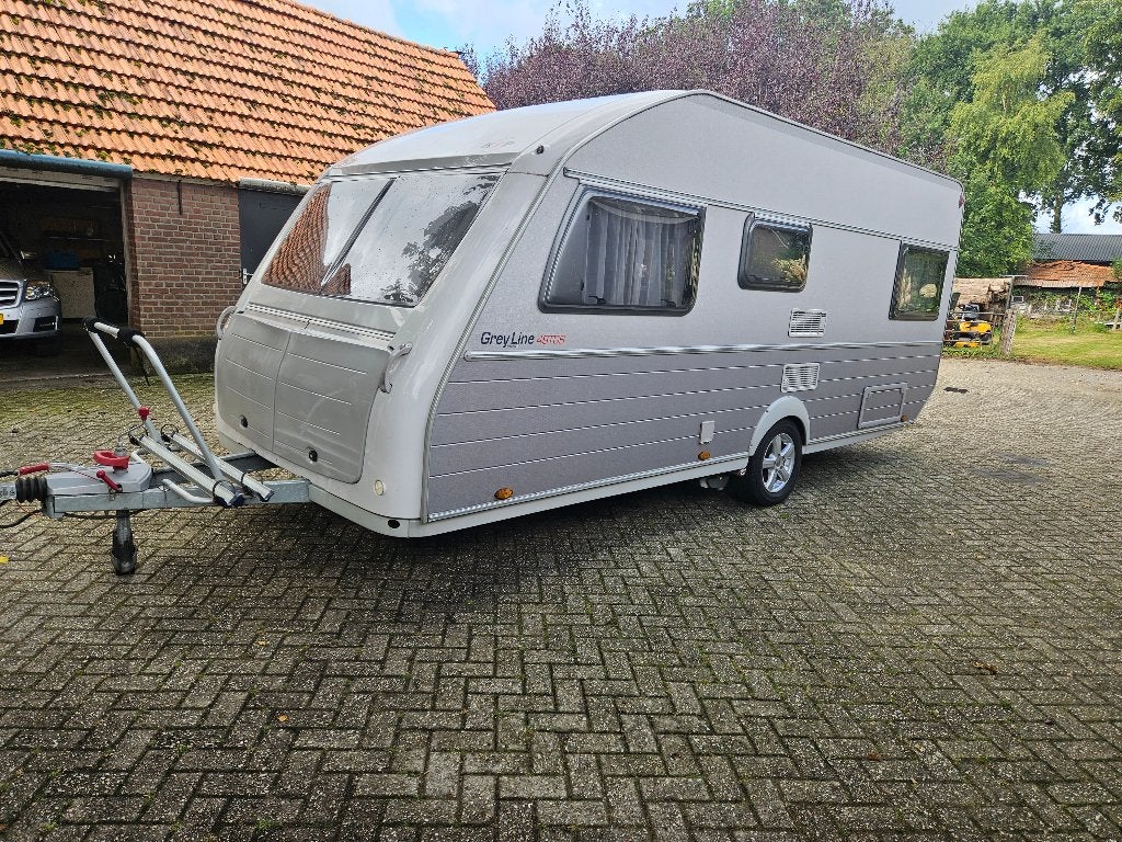 Kip Greyline 49 TDB, Caravans en Kamperen, Rondzit, Kip, Frans bed, Particulier