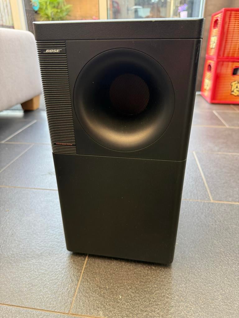 Bose Acoustimass 5 serie 3 met 4 satelliet speakers, Audio, Tv en Foto, Luidsprekers, Gebruikt, Ophalen of Verzenden, Complete surroundset