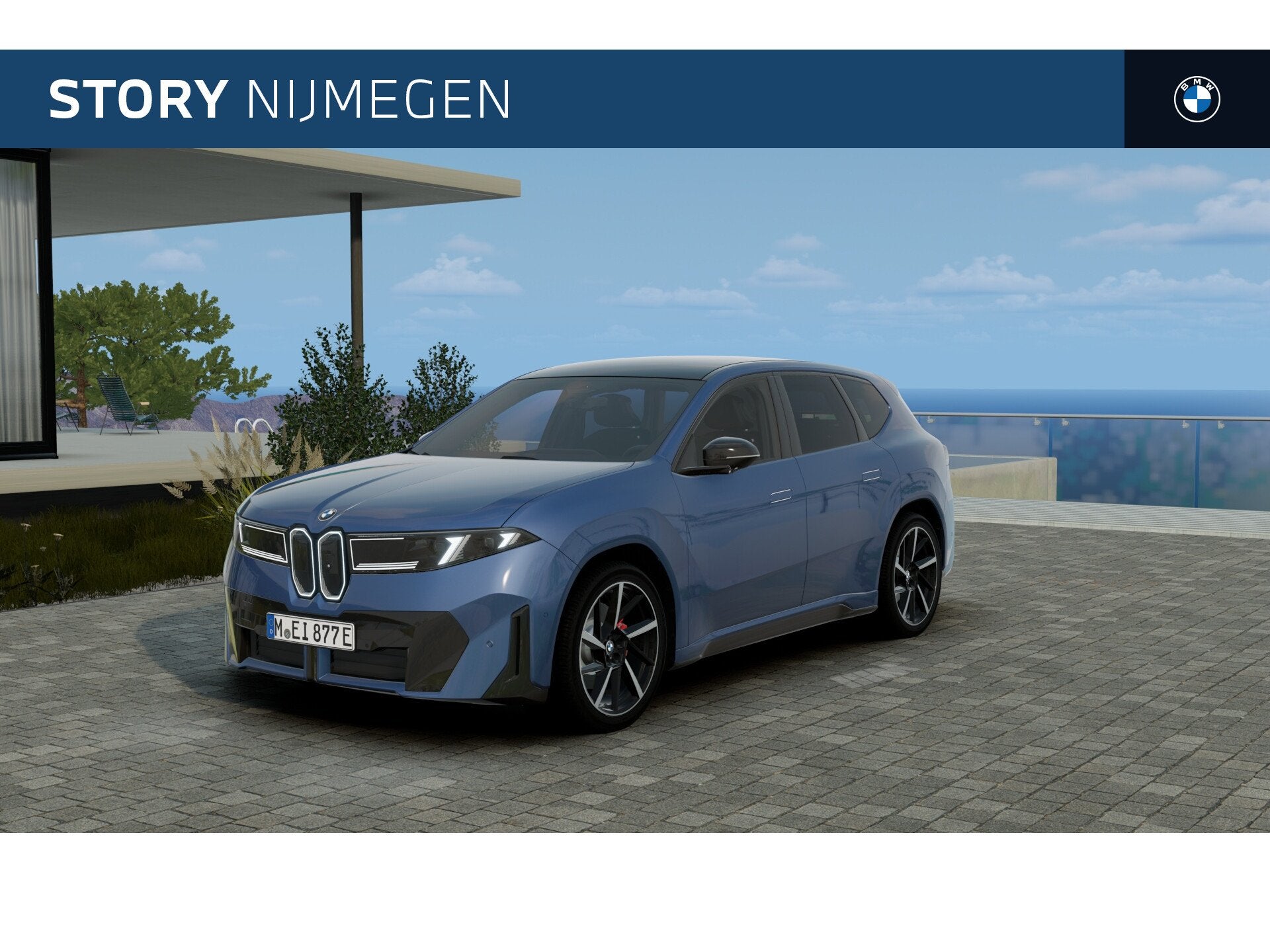 BMW iX3 40 eDrive M Sport / Trekhaak / Panoramadak / 3D Head
