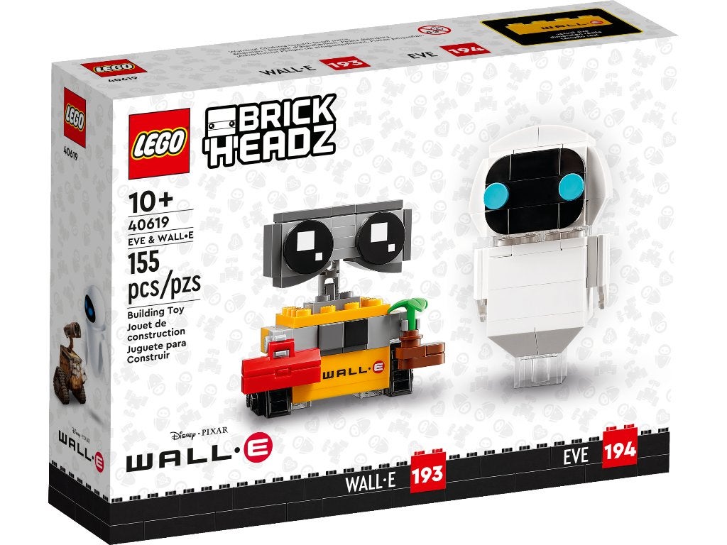 Lego 40619 Eve en Wall-E - Lego Brick Headz NIEUW !!, BrickHeadz, Lego, Nieuw, Ophalen of Verzenden