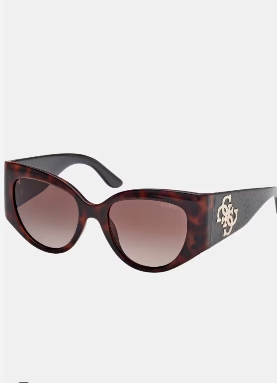 Guess Cat-eye zonnebril Dames - GU00202 52F, Sieraden, Tassen en Uiterlijk, Ophalen of Verzenden, Zo goed als nieuw, Bruin, Overige merken