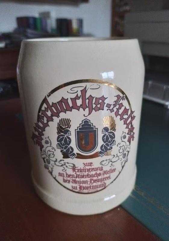 Oude Bierpul Dortmund Union Brauerei, Ophalen of Verzenden, Gebruikt, Pul(len), Overige merken