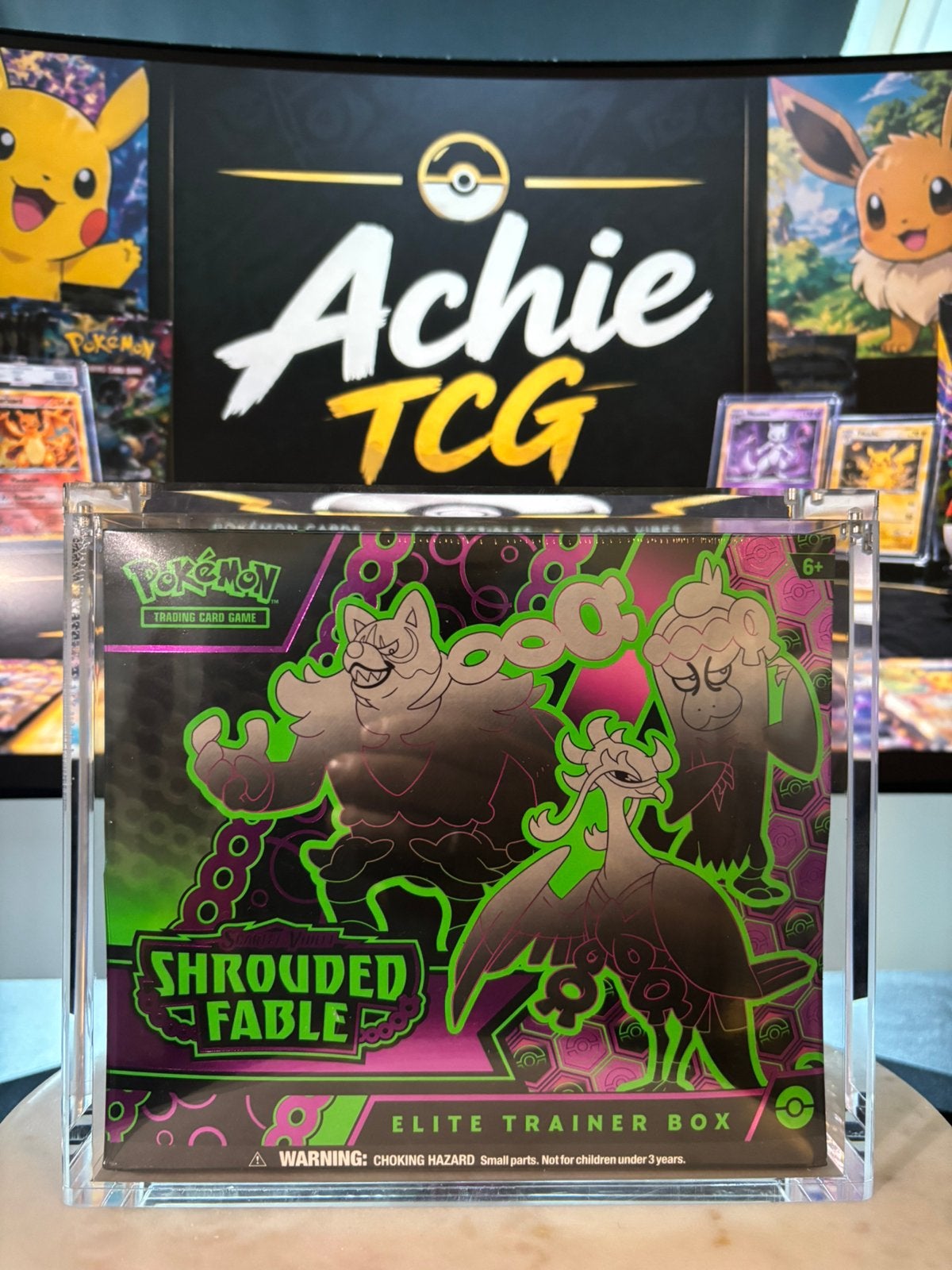 Pokémon TCG sealed collectie |  5 ETB's + SPC, Ophalen of Verzenden, Nieuw, Overige typen, Foil