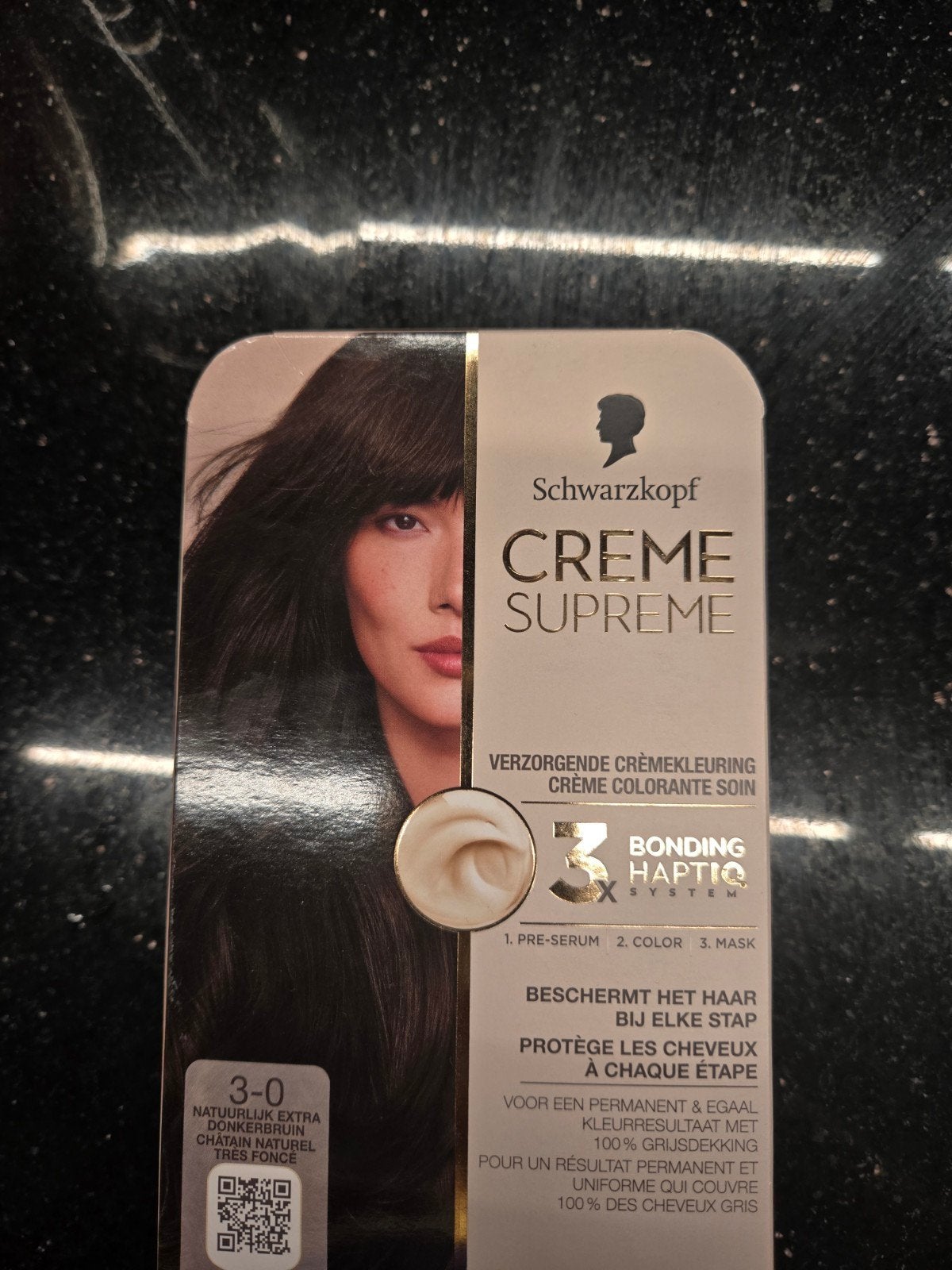 Schwarzkopf Creme Supreme 3.0 Donkerbruin Haarverf (3 stuks), Ophalen of Verzenden, Nieuw, Overige typen
